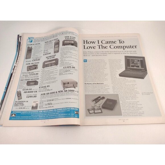 Shortwave Magazine Britain Radio Oct 1997 Antenna Weather Vintage Technology - Picture 6 of 9